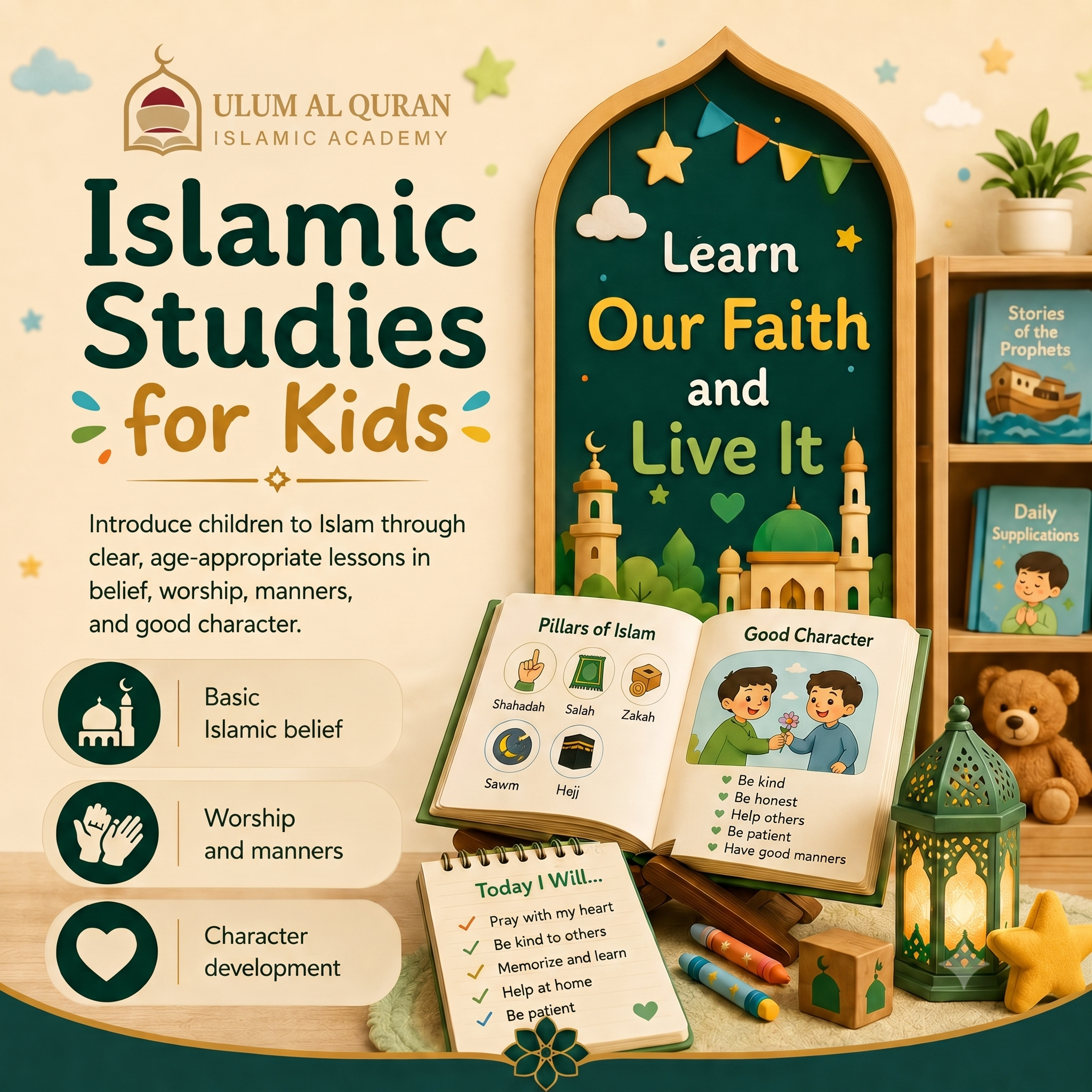 Islamic Studies for Kids online course